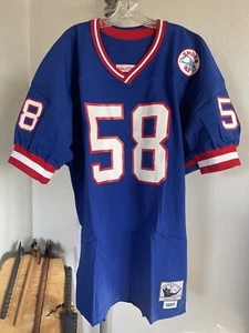 1986 Mitchell & Ness Carl Banks SB XXI New York Giants Jersey sz52 Made in U.S. - Picture 1 of 5