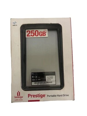 Iomega Prestige Portable Hard Drive 250 GB - Image 1 of 4