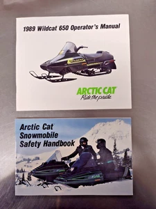 Arctic Cat Snowmobile Operator's Manual, 1989 Wildcat 650, 2254-478 - Imagen 1 de 1