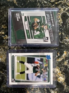 2021 Donruss Zach Wilson 2 card lot rated rookie and rookie phenom patch  - Picture 1 of 2