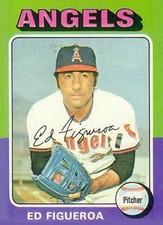 1975 Topps Baseball #476 Ed Figueroa RC - California Angels VG-EX