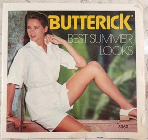 BUTTERICK Vtg 70s 80s Best Summer Looks Preview Pattern Pamphlet Style Fashion - Picture 1 of 7