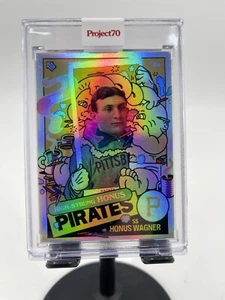 2021 TOPPS PROJECT 70 HONUS WAGNER BY ERMSY CARD 827 RAINBOW FOIL 31/70 - Picture 1 of 6