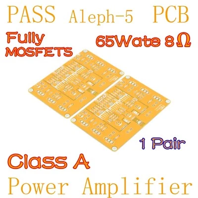 JOLOOYO 1 paio Pass Aleph-5 A5 Mosfet completi classe A amplificatore di potenza scheda PCB