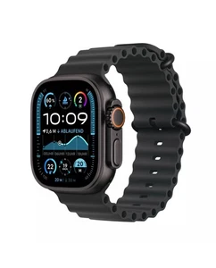 Apple Watch Ultra 2 2024 LTE Schwarz Titan 49mm Ocean Band Schwarz MX4P3NF/A NEU - Bild 1 von 2