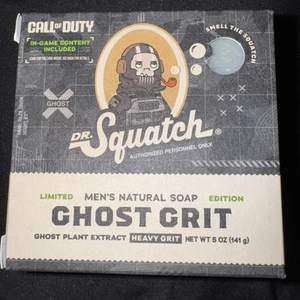 Dr. Squatch Call Of Duty Ghost Grit Limited Edition Bar Soap - Picture 1 of 3