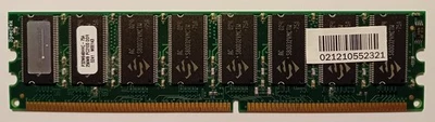 Vintage Spectek 256 MB 184-pin DDR PC2100 (DDR-266) SDRAM DIMM memory module - Image 1 of 2