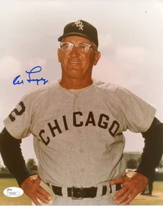 Al Lopez Autographed 8x10 Photo (JSA) - Picture 1 of 1