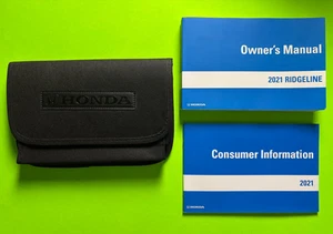 2021 Honda RIDGELINE Factory Owners Manual Set & Case *OEM* - Picture 1 of 7