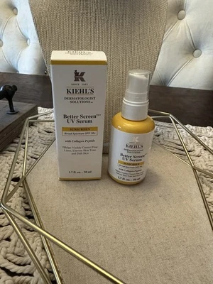 Kiehl’s Better Screen UV Serum - Full Size 50 mL - New In Box - Image 1 of 2