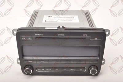 SKODA FABIA II 1.6 TDI 105PS Radio Autoradio 5J0035161C - Bild 1 von 4