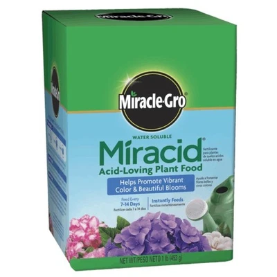 Alimento vegetal amante del ácido milagroso soluble en agua Miracle-Gro, 1 lb Foto 1 de 2