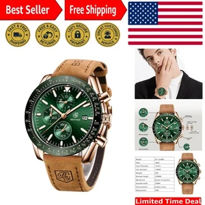 BENYAR Reloj Hombre Movimiento Cuarzo Cronógrafo 30M Impermeable Luminoso Informal... - Imagen 1 de 8
