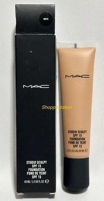 MAC Studio Sculpt Foundation SPF15 Shade NW35 Full Size 40ml / 1.3oz New In Box - Image 1 of 4