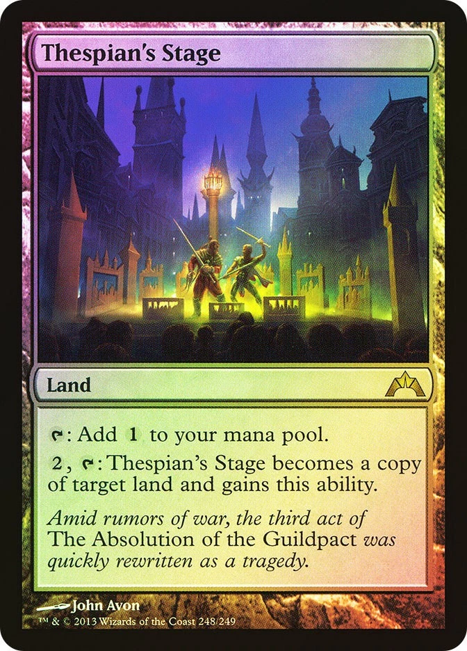 MTG FOIL Thespian's Stage  - Gatecrash #248 - Image 1 of 1