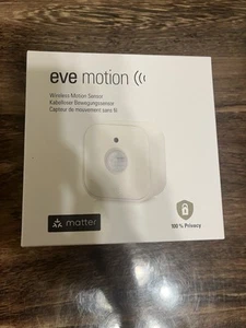 Eve Motion (Matter) - Smart Sensor with Light Sensor, IPX3 Water White - Picture 1 of 4