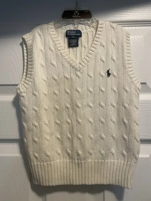 Chaleco Polo de Ralph Lauren para niños talla 4T 100 % algodón Foto 1 de 4