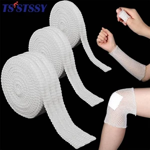 1 rollo Red Vendaje Tubular Malla Elástica Apósito para Heridas Tubo Gasa Transpirable - Imagen 1 de 25