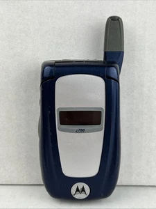 Motorola i760 Vintage Nextel iDen Phone Blue Direct Talk Radio Pin Block - Afbeelding 1 van 16