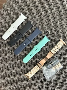 Watch Bands For Apple Watch, Women Black Blue Green White - Photo 1 sur 7