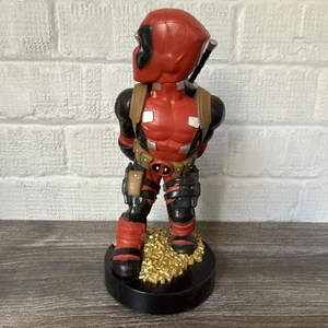 Statuina porta telefono/controller Marvel Deadpool Cable Guy alta circa 25 cm usata - Foto 1 di 6
