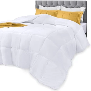 Comforters Queen Size, All Season Duvet Insert, Down Alternative Box Stitched... - Picture 1 of 8