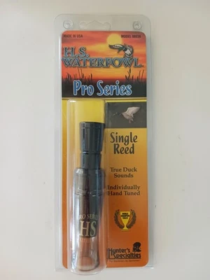Hunter's Specialties H.S. Waterfowl Pro Series Single Reed Duck Call Model 08039 - Image 1 of 4