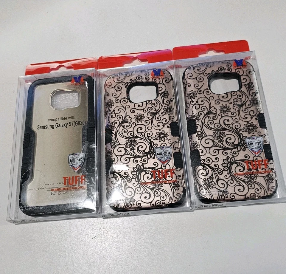 3 Nuevas fundas para teléfono MYBAT SAMSUNG Galaxy S7 (G935) Foto 1 de 4