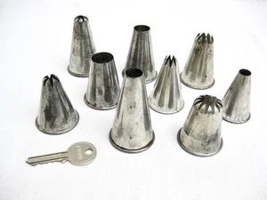 3 Tubos Tubería, Boquillas Grandes Metal Resistente 2.5" Marca Tala Buen Estado - Imagen 1 de 4