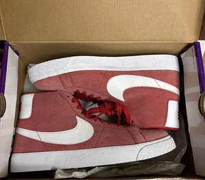 Size 9.5 - Nike Zoom Blazer SB Mid University Red - Picture 1 of 9