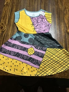 Girls’ The Burton’s The Nightmare Before Christmas Dress Size M (7-8) Disney - Picture 1 of 6