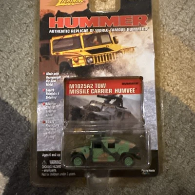 Johnny Lightning HUMMER Authentic Replicas "M1025A2 Tow Missile Carrier Humvee" - Image 1 of 4
