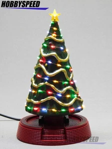 MTH RAILKING TOWN SQUARE CHRISTMAS TREE W/LED CHRISTMAS LIGHTS O GAUGE 30-11096 - Picture 1 of 7