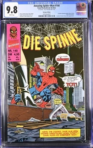 Marvel Deutschland Amazing Spider-Man 144 German Edition Die Spinne CGC 9.8 - Bild 1 von 2