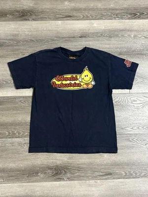 Vintage 90s World Industries Oval Logo Flame Boy Skate Shirt Y2K - Men’s Small - Image 1 of 4