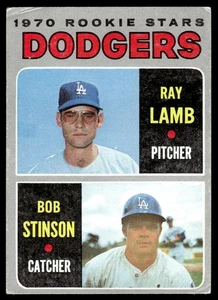 1970 Topps Rookie Stars (Ray Lamb / Bob Stinson) #131 Dodgers - Picture 1 of 2
