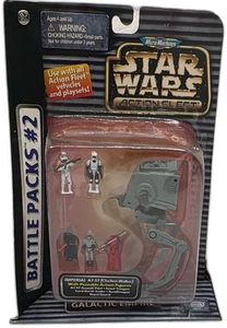 Micro Machines Star Wars Action Fleet Battle Packs 2 AT-ST Chicken Walker 1996 - Imagen 1 de 12