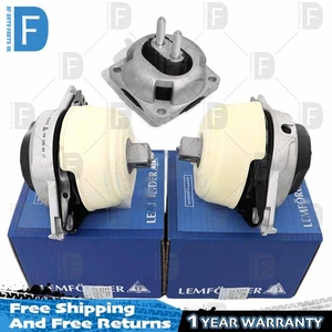 3pcs Transmission+Engine Motor Mount Mounts kit for Benz W166 ML550 GL450 GLS550 - Picture 1 of 6