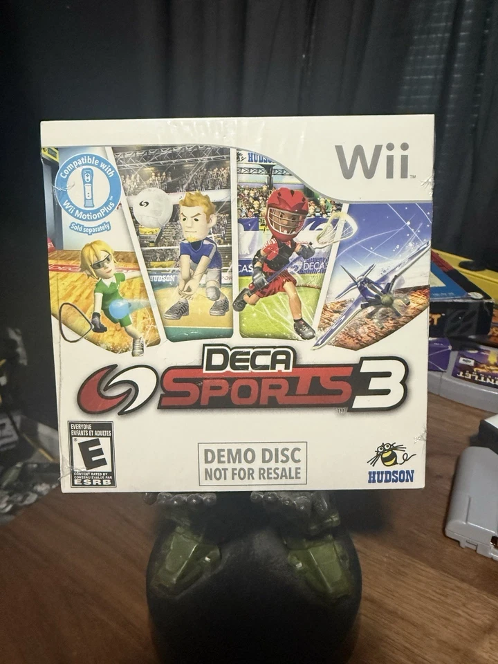 Deca Sports 3 Nintendo Wii Demo Disc NFR Sealed - Image 1 of 4
