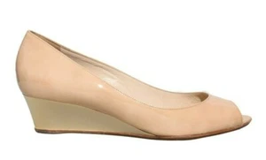 Cuñas con punta de peep patentada JIMMY CHOO (TALLA 8,5) - Imagen 1 de 5