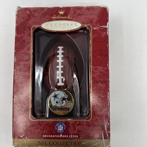 New: Hallmark Keepsake Ornament Denver Broncos NFL Football (2000) - Picture 1 of 4