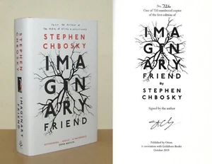 Stephen Chbosky - Imaginary Friend - Signed - 1st/1st 2019 Ltd First Edition DJ - Picture 1 of 6