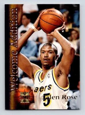 1996-97 Topps Stadium Club Welcome Additions #WA23 Jalen Rose Insert - Image 1 of 2