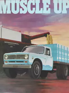 Brochure vendita pick-up CAMION INTERNAZIONALI vintage anni 70 MUSCLE UP pick up - Foto 1 di 2
