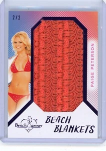 Mantas de playa Paige Peterson 2025 Benchwarmer Girls of Summer # 2/2 - Imagen 1 de 1