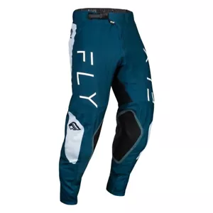 Pantalones todoterreno Fly Racing Evolution DST (2024) azul marino/blanco MX para hombre talla 38 - Imagen 1 de 3