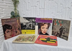 RARE Vintage Vinyl Records Lot of 6 - Italian, Viennese & Spanish Classics 1950s - Picture 1 of 22