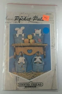 Pocket Pals by Country Thread Designs CTD-201 Azul Jean Bolsillo Artesanía Costura - Imagen 1 de 7
