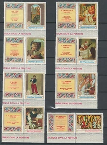RWANDA FRENCH AFRICA PAINTINGS ART CELEBRITIES  MNH SET LOT (RWA 444) - Picture 1 of 1