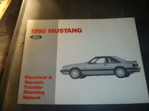 Ford Mustang LX GT 1990 aspiradora eléctrica solución de problemas diagrama de cableado manual xz - Imagen 1 de 1
